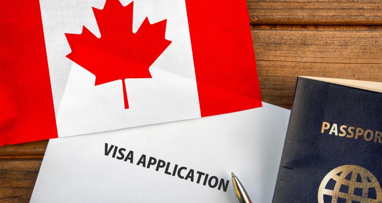 Canada Visa application form
